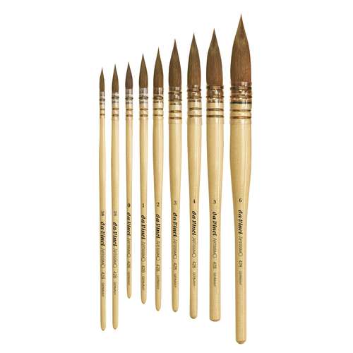 da Vinci Artissimo Series 428 Watercolour Brushes 