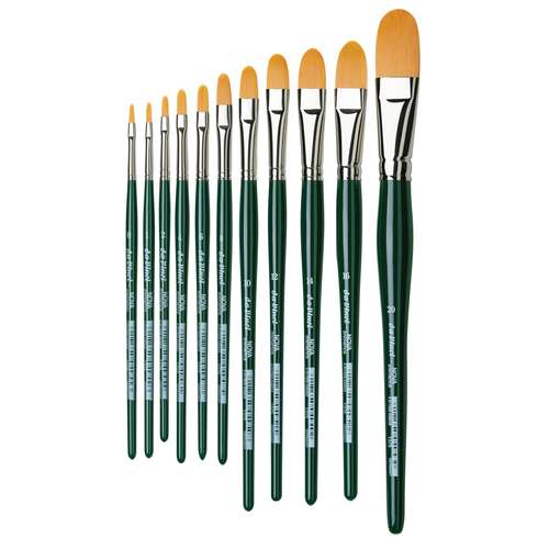 da Vinci Nova Synthetic Filbert Brushes Series 1375 