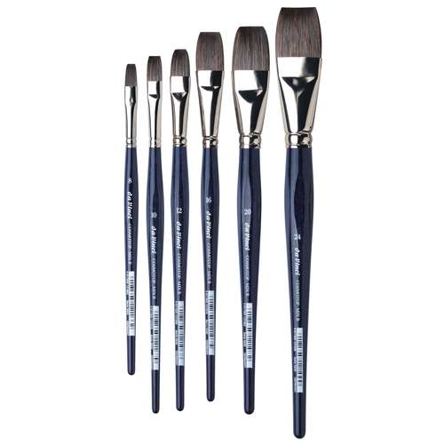 da Vinci Cosmotop Mix B Series 5830 Flat Watercolour Brushes 