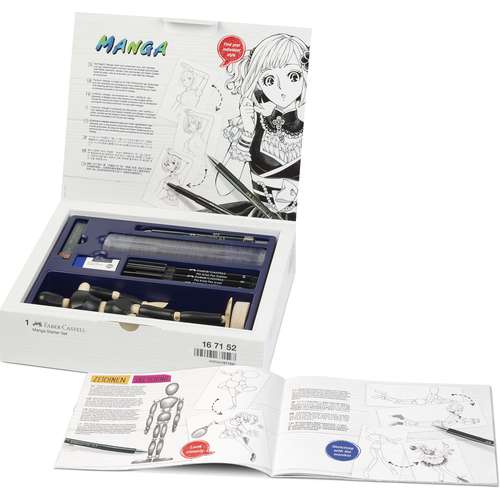 Manga Cartoon Drawing Kit with Pen Holders & Nibs UK