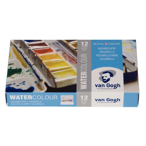 Van Gogh Watercolor Pan Set, 24-Colors, Botanical Colors 