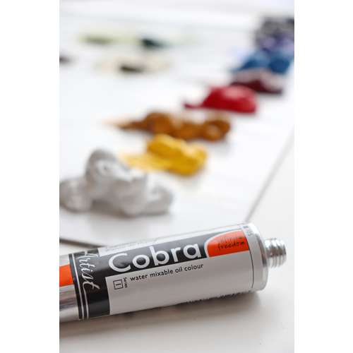 Royal Talens Cobra Water Mixable Oil Color - Deep Gold (Metallic), 40 ml  tube