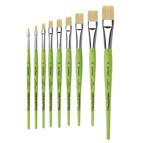da Vinci | FIT SYNTHETIC BRISTLE Flat Brushes 379 — individual 