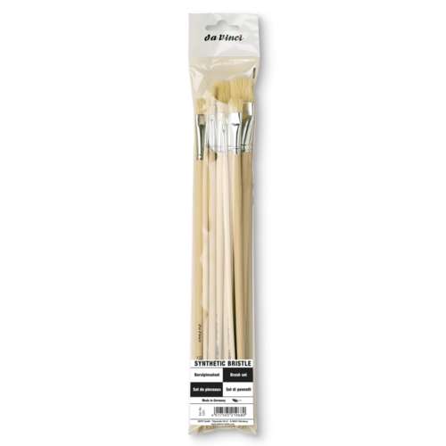 da Vinci | FIT SYNTHETIC BRISTLE Acrylic Brush Set Series 5291 — 8 brushes 