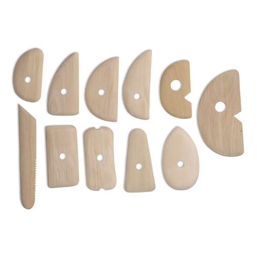 Ceramic tools wood — 11-set 