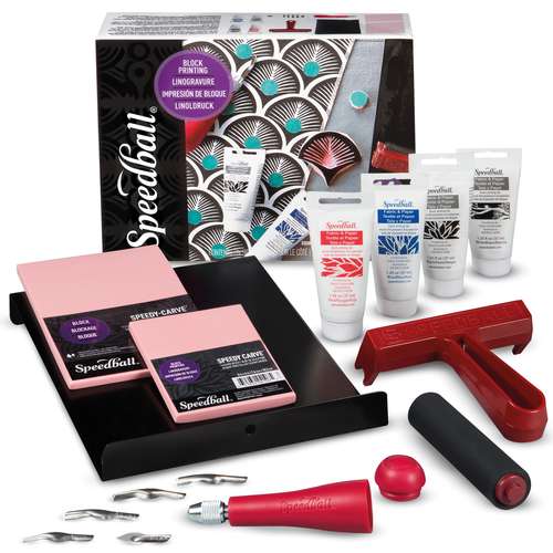 Speedball® | Deluxe Fabric Block Printing Set 3484 