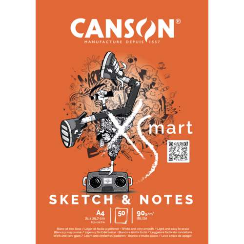 CANSON® | XSmart SKETCH & NOTES Pad — A4 