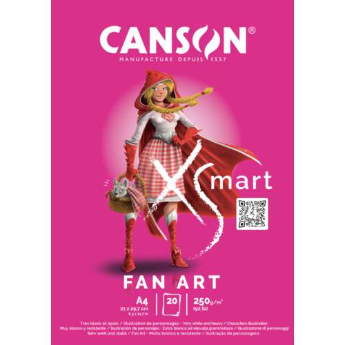 CANSON® | XSmart FAN ART Pad — A4 