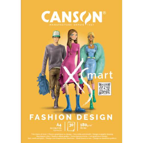 CANSON® | XSmart FASHION DESIGN Pad — A4 