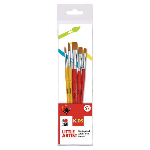 Marabu | KiDS LITTLE ARTIST Paintbrush Set — 5 brushes 