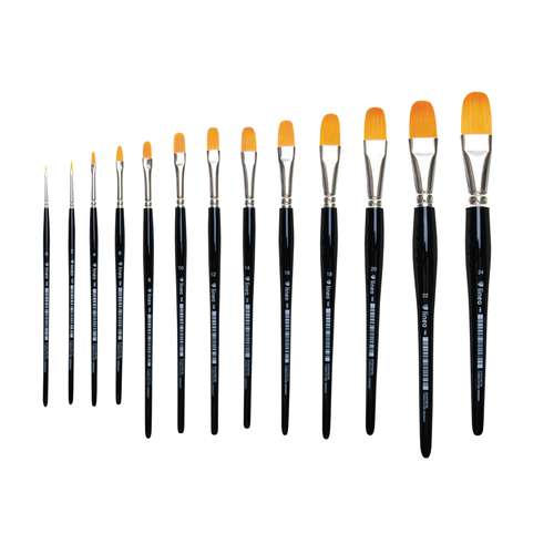 lineo | Series 194 Cat's Tongue Watercolour Brushes  — Toray synthetic hair 