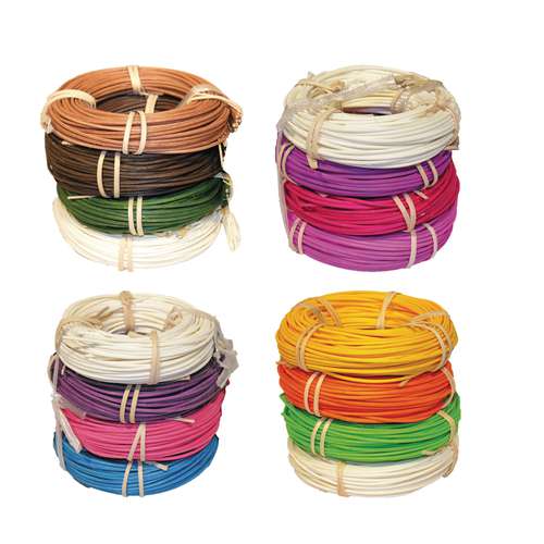 Coloured Rattan — 250g rings 