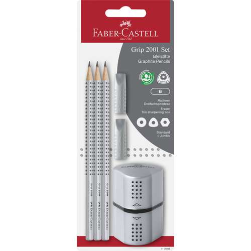 Faber-Castell Grip 2001 Pencil Set 