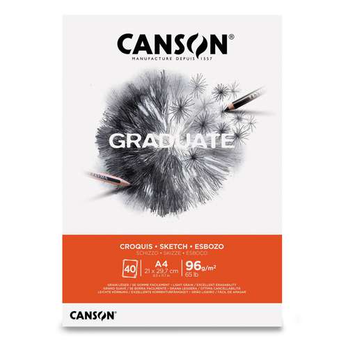 CANSON® | Graduate Sketch Pads — top glued 