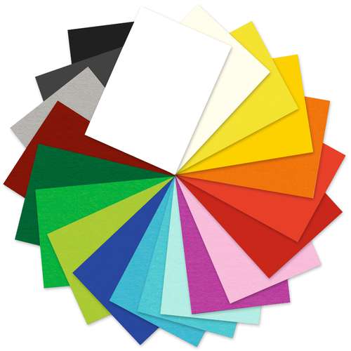 URSUS® | Coloured Paper Assortment — 100 sheets 