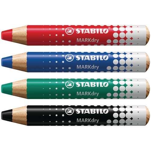 STABILO® | MARKdry Markers — wood-cased 
