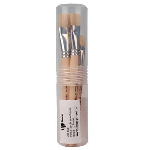 lineo | School Brush Set  Nr. 608 — 10 brushes 