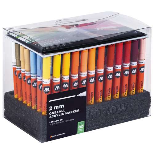 MOLOTOW™ | ONE4ALL Acrylic Marker 127HS Complete Set — 2024 edition 