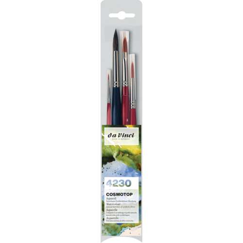 da Vinci | COSMOTOP Brush set 4230 — 4 brushes 
