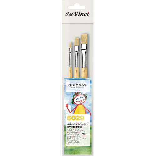 da Vinci | JUNIOR SYNTHETIC School & Craft brush set — series 5029 
