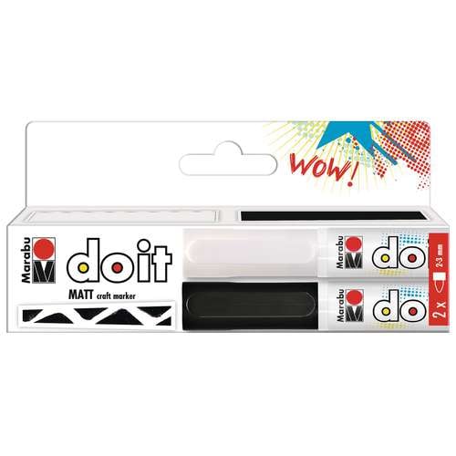 Marabu | do it MATT Craft Markers — pack of 2 