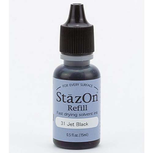 StazON | Refill Ink — jet black 