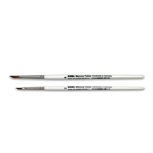 KUM® | MEMORY POINT Bevelled Brushes — for watercolour 