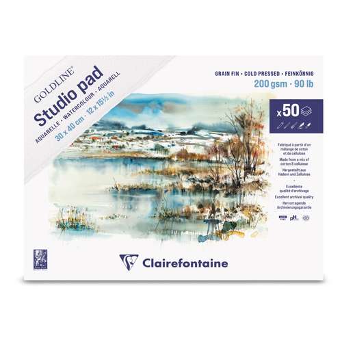 Clairefontaine | GOLDLINE® Studio pads — 200 gsm 