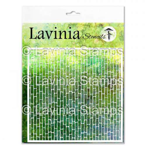Lavinia Stencils | Red Brick — 20 cm x 20 cm 