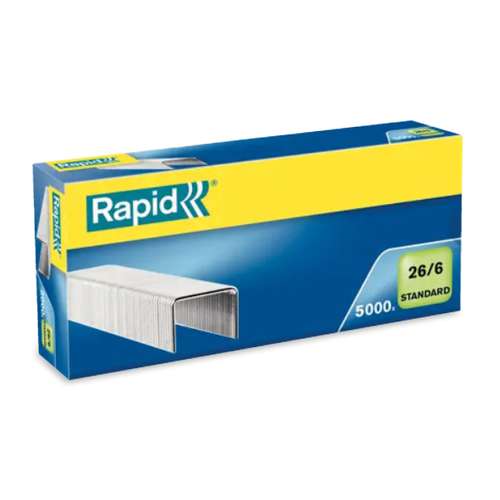 Rapid® | Standard Staples 26/6 — 5000 staples 
