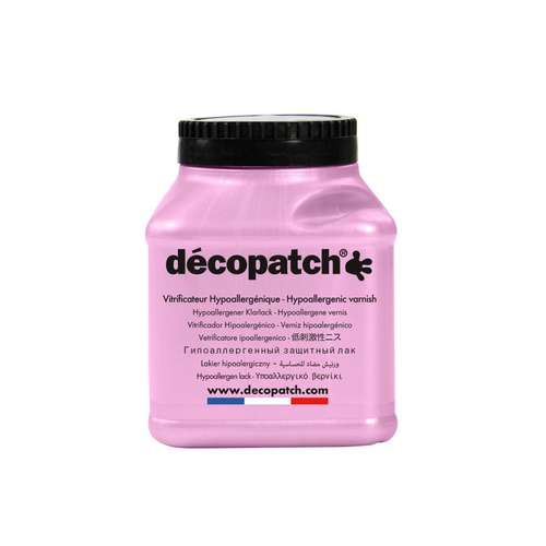 décopatch | Hypoallergenic Varnish — 180 ml bottle 