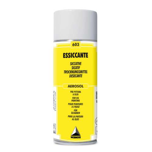 MAIMERI | SICCATIVE AEROSOL 603 — for oil paint 