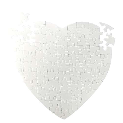 Cléopâtre | Heart-shaped Blank Jigsaw Puzzle — 80 pieces 