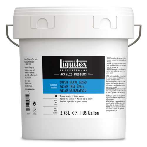 Liquitex® | SUPER HEAVY GESSO — 3.78 litres 