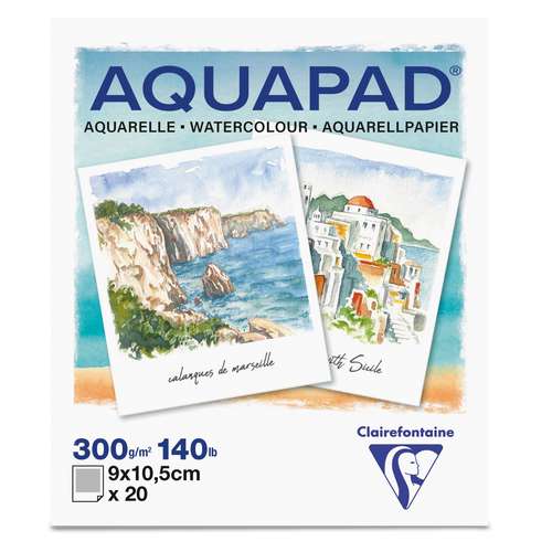 Clairefontaine | AQUAPAD® Watercolour Polaroid pad — 100% cellulose 