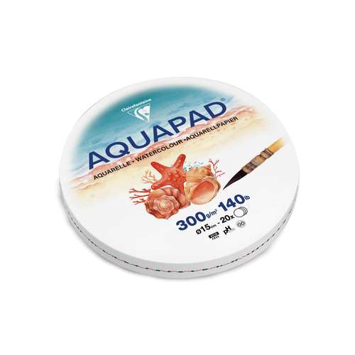 Clairefontaine | AQUAPAD® Round Watercolour pads — 100% cellulose 