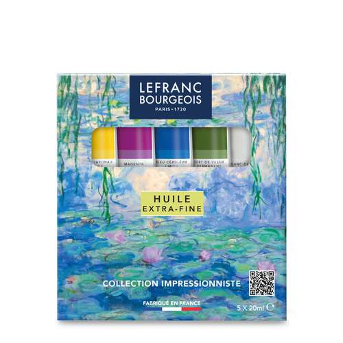 LEFRANC & BOURGEOIS | Fine Oil Giverny sets — 20 ml  tubes 