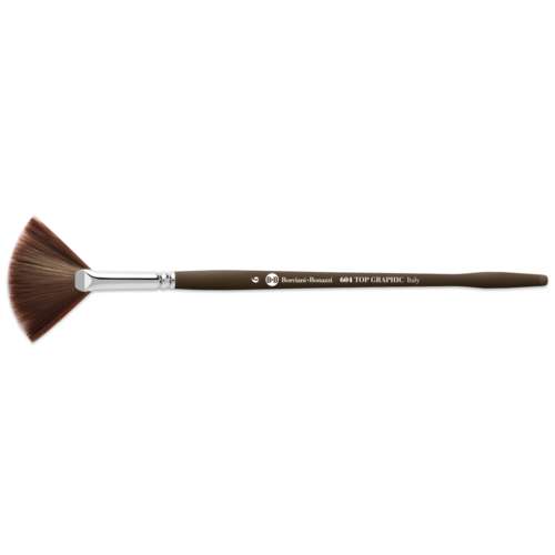 Borciani e Bonazzi | TOP GRAPHIC 604 Fan brushes — synthetic hair 