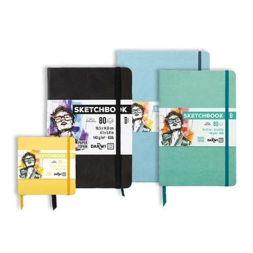 DARWI® | FOR YOU Sketchbooks — 140 gsm 