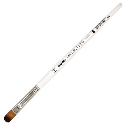 Product image 3 of the product “KUM® | Memory Point® Cat's Tongue brushes — synthetic”