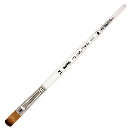 Product image 4 of the product “KUM® | Memory Point® Cat's Tongue brushes — synthetic”
