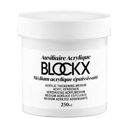 BLOCKX | Acrylic Thickening medium — 250 ml 
