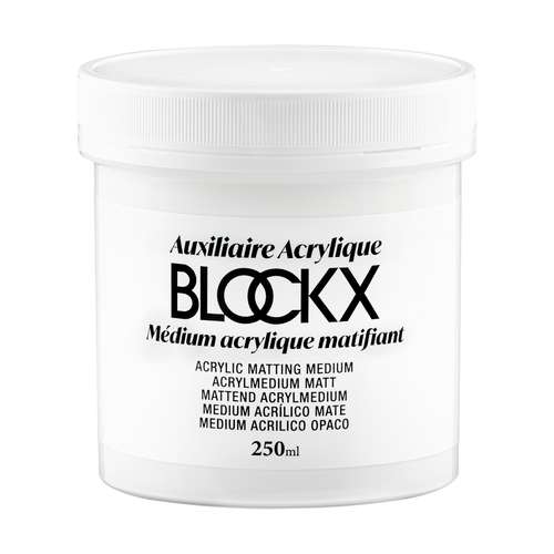 BLOCKX | Acrylic Matt medium — 250 ml 