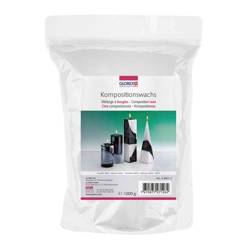 GLOREX | hobby time Composition Wax — 1 kg 
