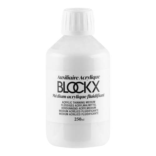 BLOCKX | Acrylic Fluid medium — 250 ml 