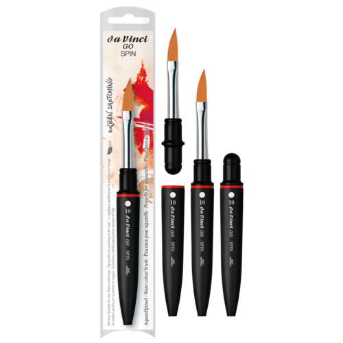da Vinci | GO SPIN sword travel brush — series 8887 