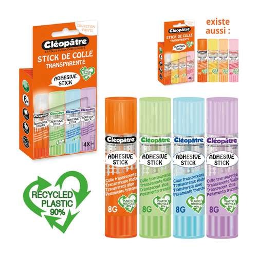 Cléopâtre | Cléostick Adhésive’Stick  pack — 4 x 8 g 