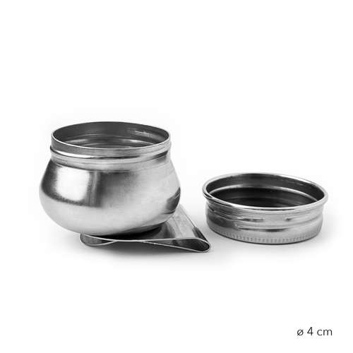 Borciani e Bonazzi | Stainless Steel Container — with clip 