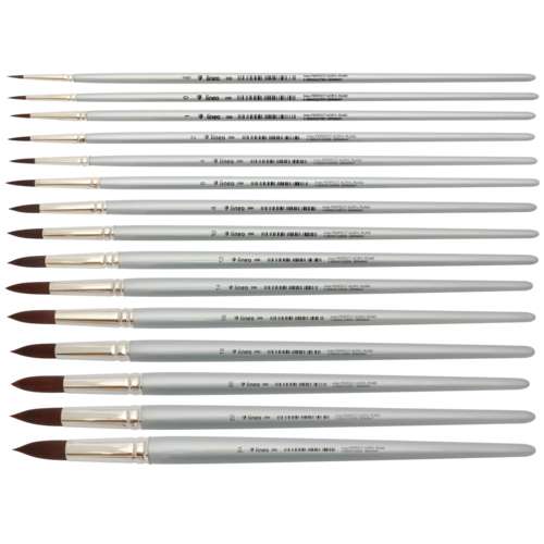 lineo | Acrylic PERFECT ACRYL Round brushes — series 398 